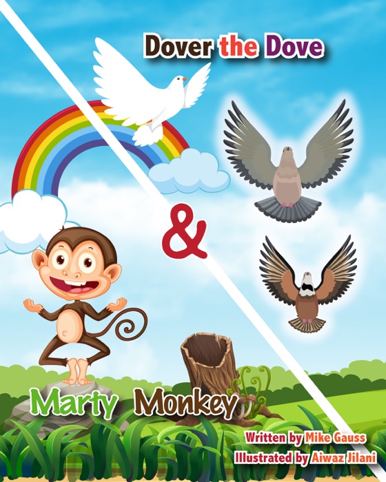 Dover the Dove & Marty Monkey