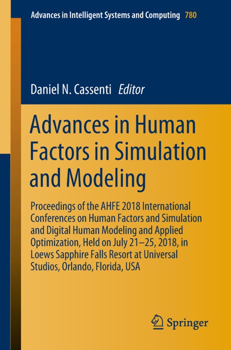 Advances in Human Factors in Simulation and Modeling