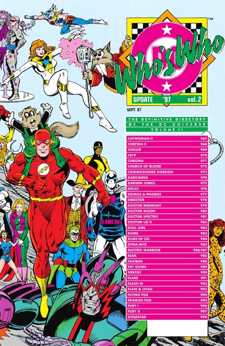 Who's Who Update 1987 (1987) #2