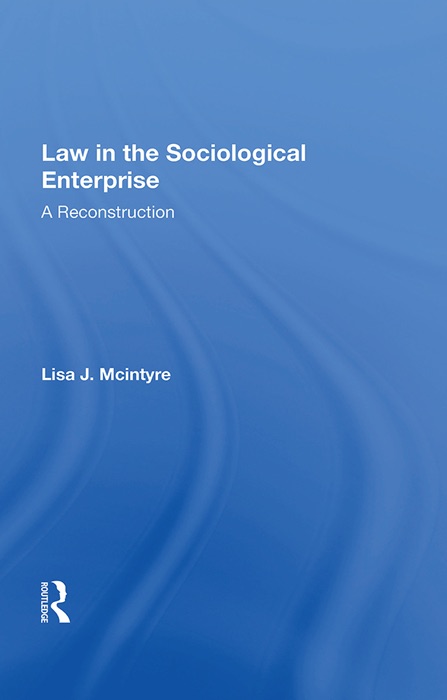 Law In The Sociological Enterprise