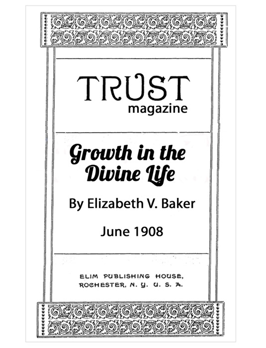 Growth in the Divine Life