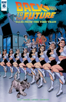 Bob Gale, John Barber & Megan Levens - Back to the Future: Tales from the Time Train #6 artwork