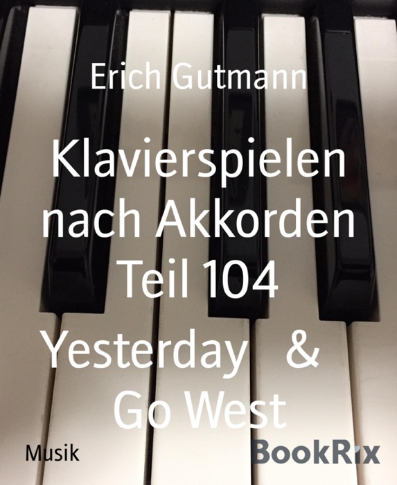 Klavierspielen nach Akkorden Teil 104