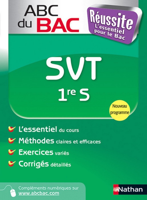 ABC du BAC Réussite SVT 1re S