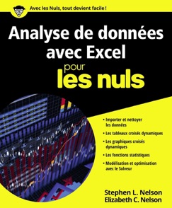 Analyse de données avec Excel pour les Nuls - Elizabeth C. Nelson & Stephen L. Nelson