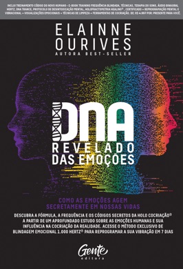 Capa do livro DNA revelado das emoções de Elainne Ourives