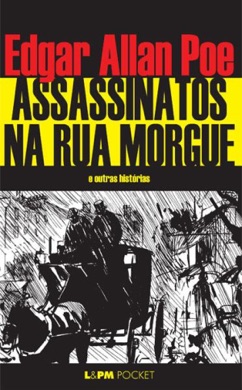 Capa do livro O Duplo Assassinato na Rua Morgue de Edgar Allan Poe