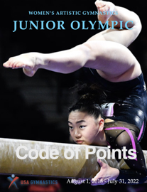Women's Artistic Gymnastics Junior Olympic Code of Points (2018-2022)
