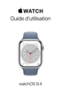 Guide d’utilisation de l’Apple Watch - Apple Inc.