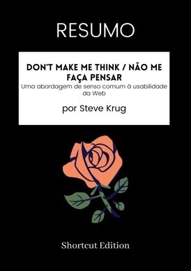 Capa do livro Don't Make Me Think de Steve Krug