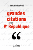 Les grandes citations de la Ve République - Jean-Jacques Urvoas