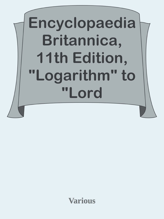 Encyclopaedia Britannica, 11th Edition, 