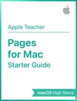 Pages for Mac Starter Guide macOS High Sierra