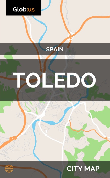 Toledo, Spain - City Map