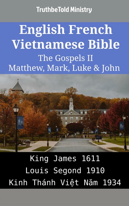 English French Vietnamese Bible - The Gospels II - Matthew, Mark, Luke & John