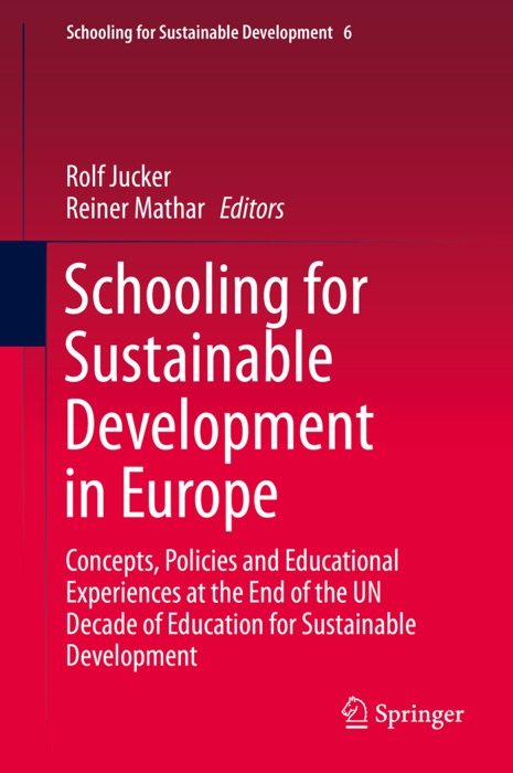 Schooling for Sustainable Development in Europe