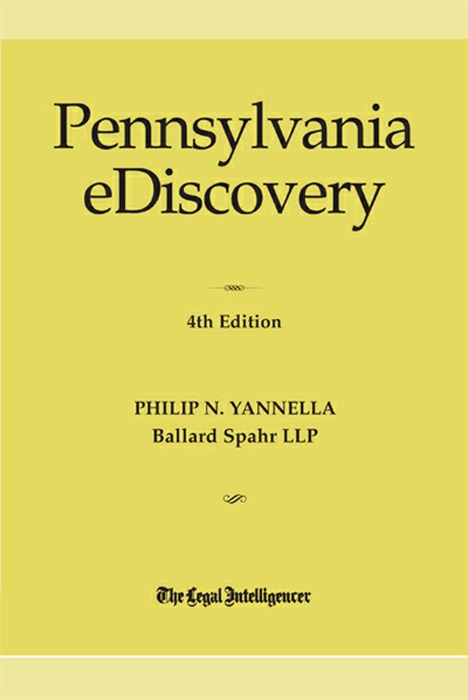 Pennsylvania eDiscovery, 4th Edition