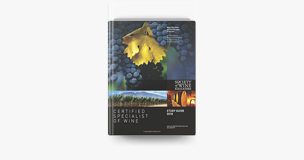 Certified Specialist Of Wine Study Guide On Apple Books