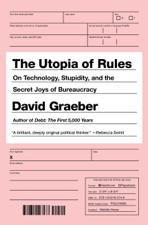 The Utopia of Rules - David Graeber Cover Art