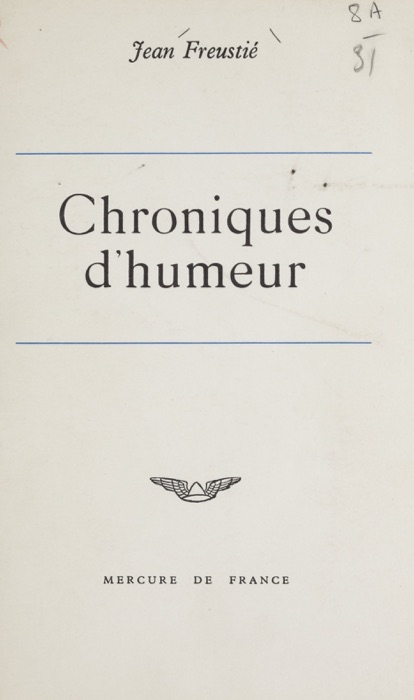 Chroniques d'humeur