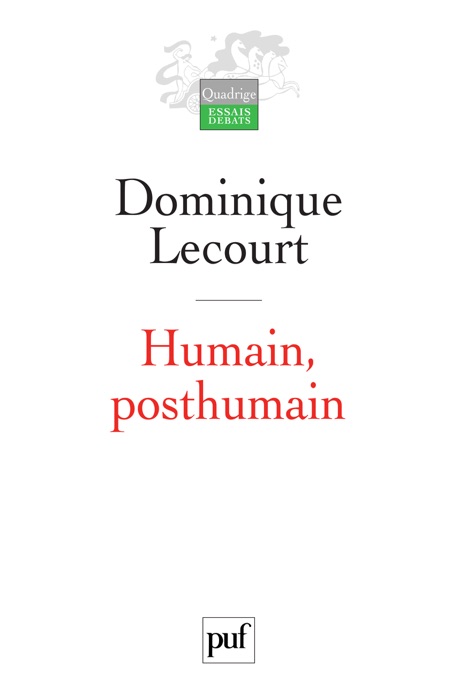 Humain, posthumain