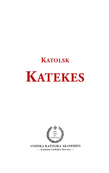 Katolsk katekes