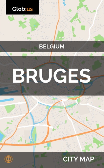 Bruges, Belgium - City Map