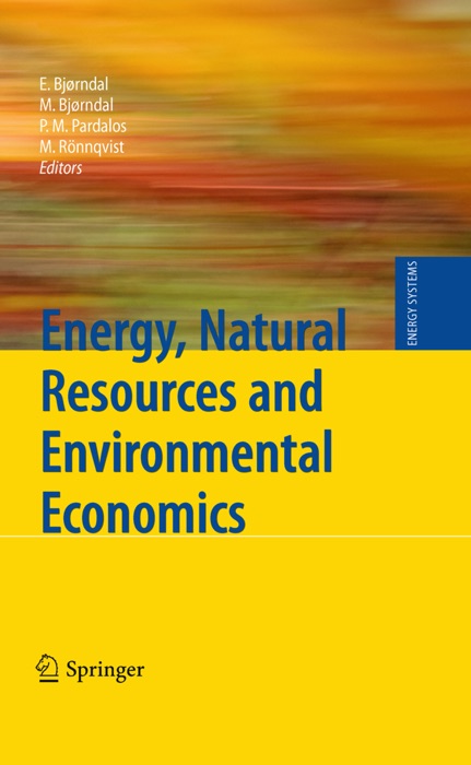 Energy, Natural Resources and Environmental Economics