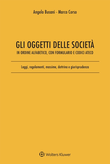 Gli oggetti delle società