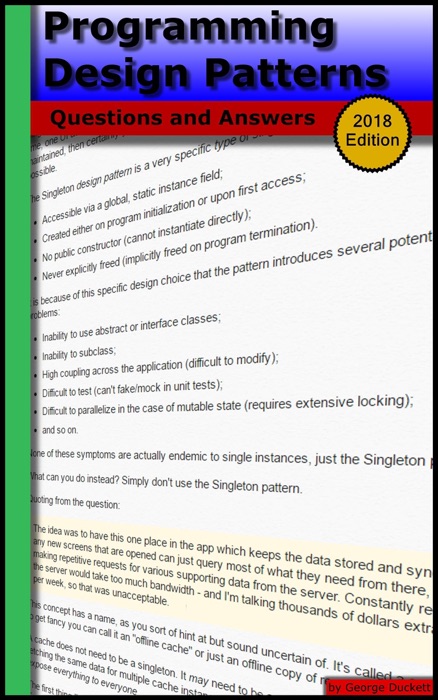 Programming Design Patterns: Questions and Answers