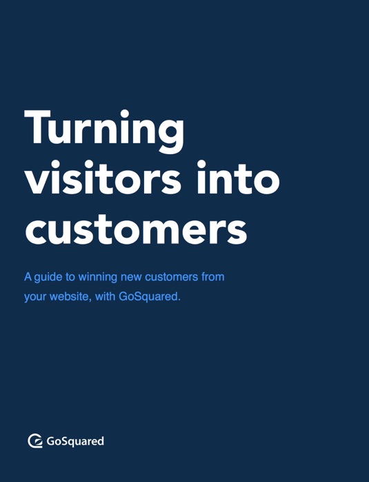 Turning visitors into customers