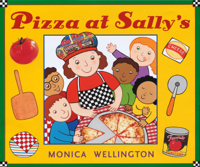 Monica Wellington - Pizza at Sally's artwork