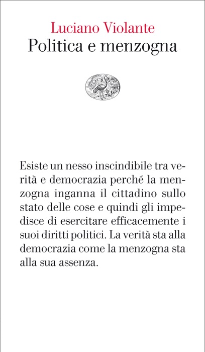 Politica e menzogna