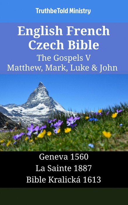 English French Czech Bible - The Gospels V - Matthew, Mark, Luke & John