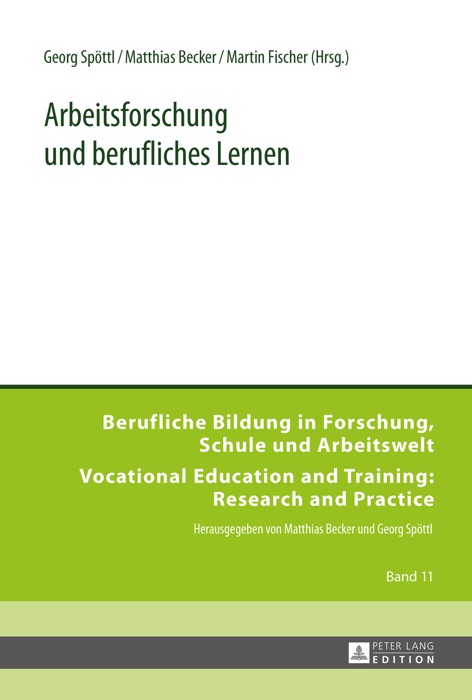 Arbeitsforschung und berufliches Lernen