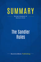 BusinessNews Publishing - Summary: The Sandler Rules artwork