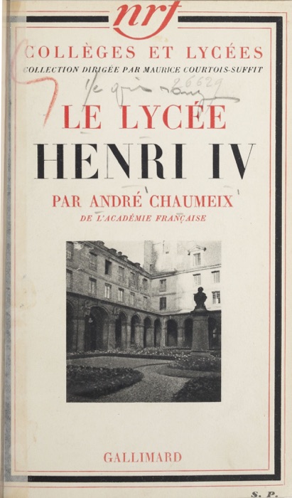 Le lycée Henri IV