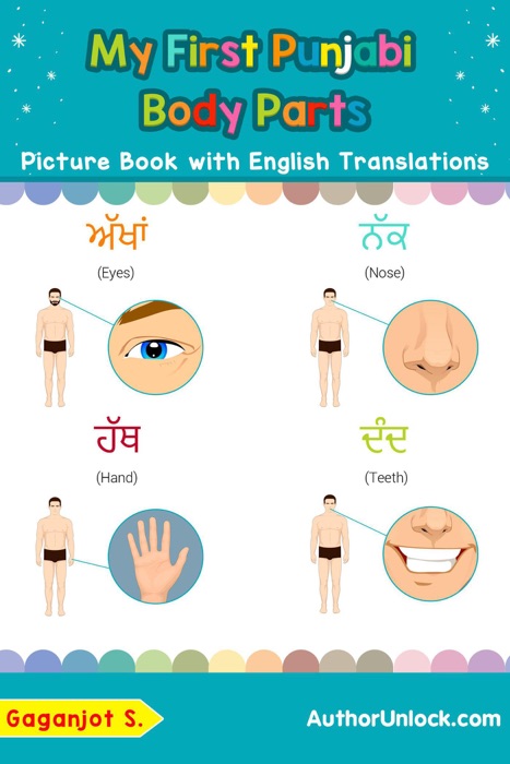 My First Punjabi Body Parts Picture Book with English Translations