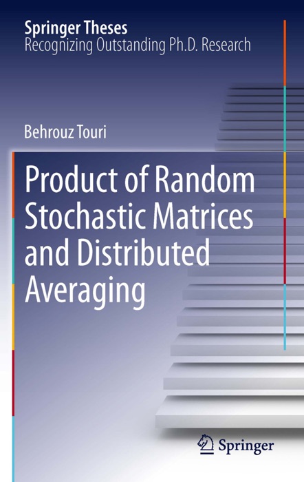 Product of Random Stochastic Matrices and Distributed Averaging