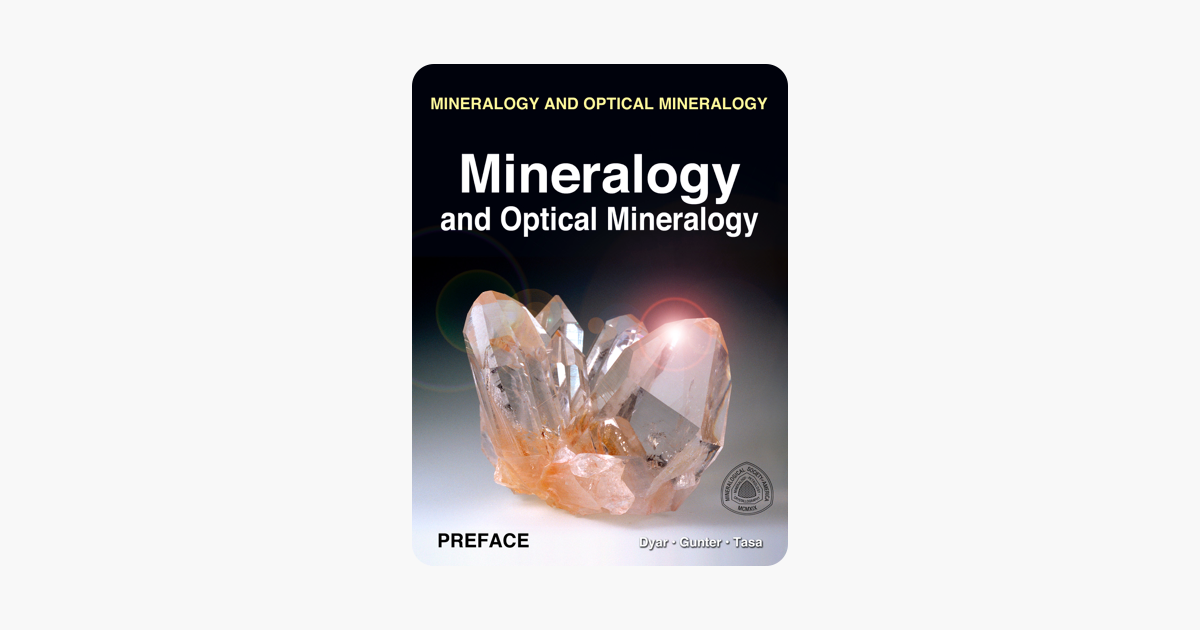 ‎Mineralogy And Optical Mineralogy On Apple Books