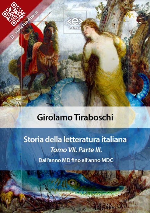 Storia della letteratura italiana del cav. Abate Girolamo Tiraboschi – Tomo 7. – Parte 3