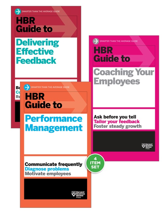 HBR Guides to Performance Management Collection (4 Books) (HBR Guide Series)