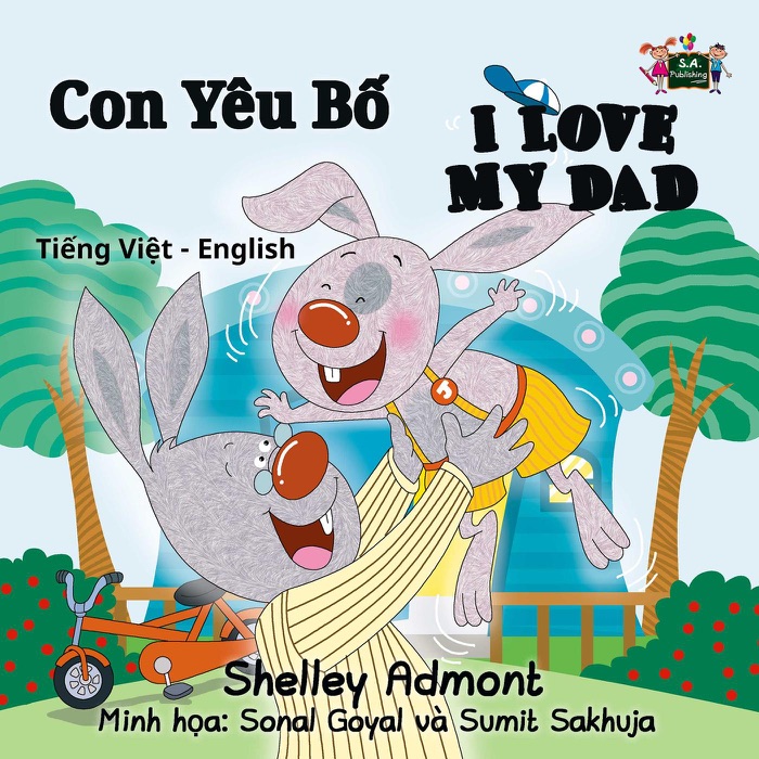 Con Yêu Bố I Love My Dad (Vietnamese Kids book)