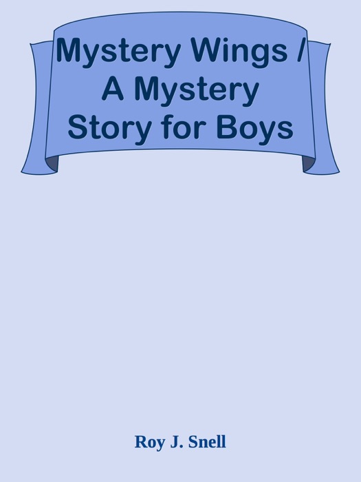Mystery Wings / A Mystery Story for Boys