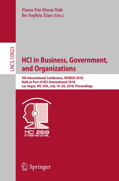 HCI in Business, Government, and Organizations