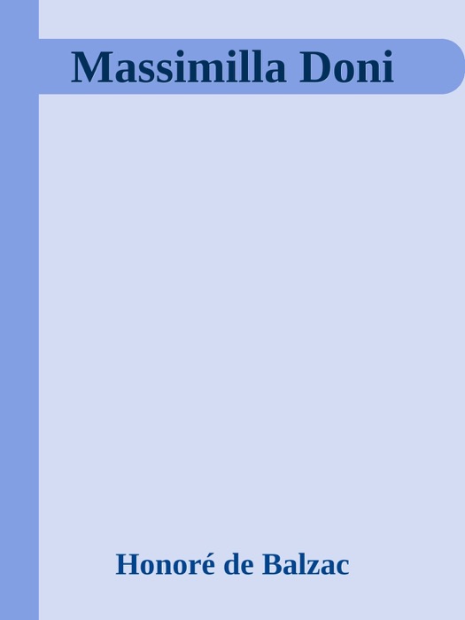 Massimilla Doni