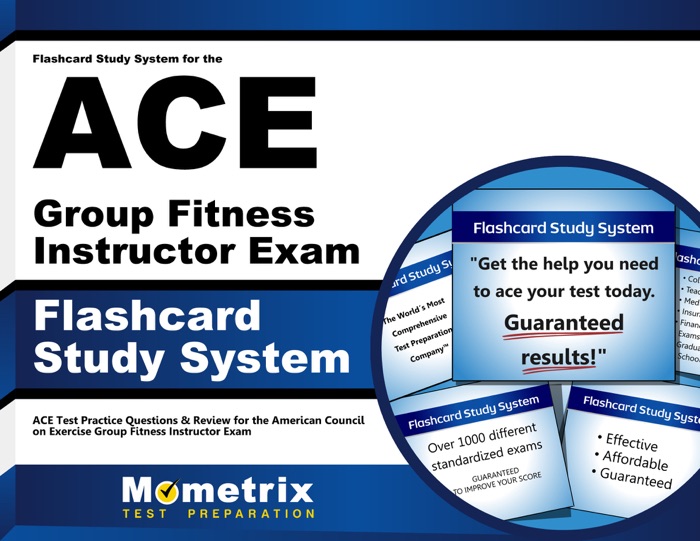 Flashcard Study System for the ACE Group Fitness Instructor Exam: