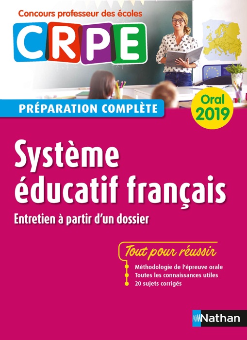 Système éducatif français - Oral 2019 - Préparation complète - CRPE