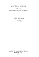 The Post-Arcadia Conference: January–May 1942