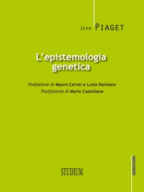 Capa do livro A Epistemologia Genética de Jean Piaget